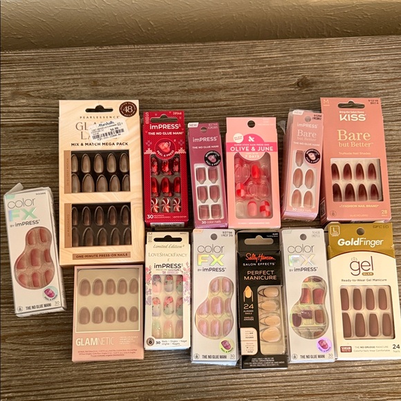 imPRESS Other - imPRESS Press-On Nails - Pink and Red Collection